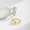 Pearl Open Earrings